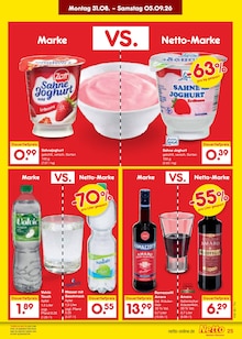 Wasser im aktuellen Netto Marken-Discount Prospekt (Cottbus) Wasser im Netto Marken-Discount Prospekt "Aktuelle Angebote" mit 66 Seiten (Cottbus)