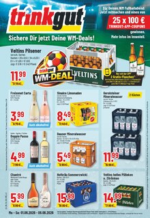 Veltins im aktuellen Trinkgut Prospekt (Neuwied) Veltins im Trinkgut Prospekt "Aktuelle Angebote" mit 10 Seiten (Neuwied)