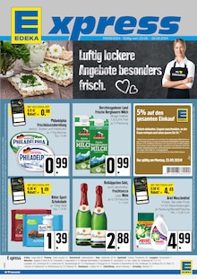 EDEKA Prospekt "Frische Markenvielfalt zu super Preisen." mit  Seiten (München)