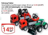 Fahrzeug Traktor Angebote bei GLOBUS Bensheim für 14,99 €