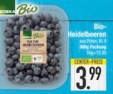 Bio-Heidelbeeren im EDEKA Prospekt Bio-Heidelbeeren von Edeka im aktuellen EDEKA Prospekt für 3,99 €