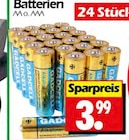 Wreesmann Olbernhau - Batterien AA oder AAA Angebot im Prospekt Batterien AA oder AAA bei Wreesmann im Olbernhau Prospekt für 3,99 €