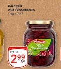 Wild-Preiselbeeren im Angebot bei GLOBUS in Oberursel Wild-Preiselbeeren Angebote von Odenwald bei GLOBUS Oberursel für 2,99 €