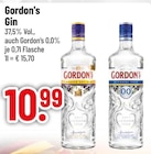 Aktuelles Gordon's Gin 37,5% Vol. Angebot bei Trinkgut in Ingolstadt ab 10,99 €