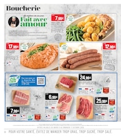 Saucisse en promo dans le catalogue Supermarchés Match à la page 10