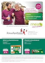 Aktueller mea - meine apotheke Apotheken Prospekt in Monheim und Umgebung, "Unsere September-Angebote" mit 2 Seiten, 01.09.2025 - 30.09.2025