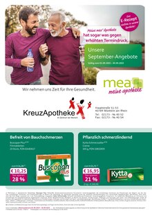 Aktueller mea - meine apotheke Prospekt "Unsere September-Angebote" Aktueller mea - meine apotheke Prospekt
