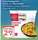Fertiggericht Classic oder Black Edition Angebote von Frosta bei GLOBUS Zwickau für 2,49 €