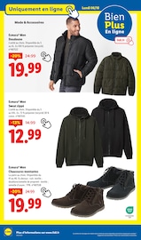 Chaussures Angebote im Prospekt "Plus de 55 produits bio dans l'assiette, ça vaut le coup." von Lidl auf Seite 54
