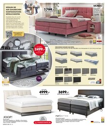 Bett im aktuellen Möbel Martin Prospekt (Mannheim) Bett im Möbel Martin Prospekt "MÖBEL MARTIN FRÜHJAHRS-AKTION" mit 24 Seiten (Mannheim)