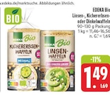 Linsenwaffeln im Angebot bei E center in Dresden Linsenwaffeln Angebote von EDEKA Bio bei E center Dresden für 1,49 €