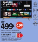 TV LED 65CU7025 65" (Pouces) 163 cm - SAMSUNG en promo chez E.Leclerc Nantes à 499,00 €