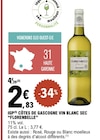 E.Leclerc Golbey - Promo IGP côtes de gascogne vin blanc sec Promo IGP côtes de gascogne vin blanc sec à 2,83 € dans le catalogue E.Leclerc à Golbey