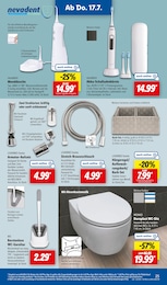 Lidl WC Garnitur im Prospekt Lidl WC Garnitur im Prospekt