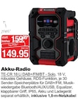 Akku-Radio Angebote von Einhell bei Herbrügger Kamen für 149,95 €