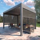 Pergola bioclimatique evora 4×3m - HESPERIDE en promo chez Maxi Bazar Boulogne-Billancourt à 2 290,00 €