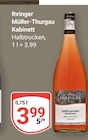 Aktuelles Müller-Thurgau Kabinett Angebot bei GLOBUS in Mannheim ab 3,99 €