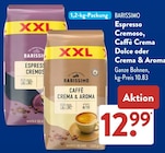 Espresso Cremoso im Angebot bei ALDI SÜD in Ludwigsburg Espresso Cremoso Angebote von Barissimo bei ALDI SÜD Ludwigsburg für 12,99 €