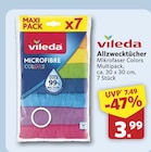 Allzwecktücher Mikrofaser Colors Multipack bei combi im Ibbenbüren Prospekt für 3,99 €