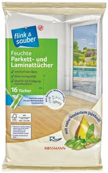 Feuchte Parkett- und Laminattücher bei Rossmann in Koblenz Feuchte Parkett- und Laminattücher im Angebot bei Rossmann Koblenz für 2,49 €