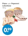 Pizza- oder Peperoni Leberkäse von  im aktuellen V-Markt Prospekt für 0,99 €