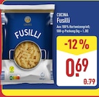 Fusilli von CUCINA für 0,69 € bei ALDI Nord im Angebot Fusilli von CUCINA im aktuellen ALDI Nord Prospekt