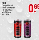 Aktuelle Energydrink Angebote bei Trinkgut in München Aktuelles Energydrink mit Taurin und Koffein Angebot bei Trinkgut in München ab 0,69 €