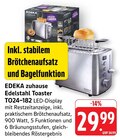 Edelstahl Toaster TO24-182 Angebote von EDEKA zuhause bei EDEKA Bensheim für 29,99 €