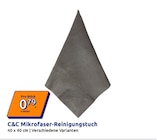 Mikrofaser-Reinigungstuch im Action Prospekt Mikrofaser-Reinigungstuch von C&C im aktuellen Action Prospekt für 0,79 €