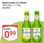 Limette im Angebot bei GLOBUS in Salzgitter Limette Angebote von Rauch bei GLOBUS Salzgitter für 0,99 €