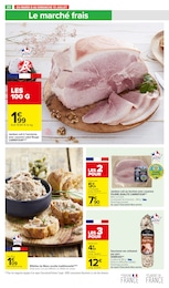 Offre Jambon cuit dans le catalogue Carrefour Market du moment à la page 34