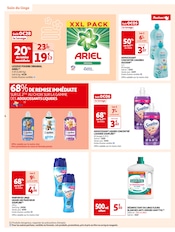 Promos Adoucissant dans le catalogue "Cap sur le blanc" de Auchan Supermarché à la page 4