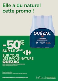 Prix et réduction Quézac dans le prospectus Carrefour Proximité en cours Offre Quézac dans le catalogue Carrefour Proximité du moment à la page 12