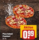 Pizza Salami Premium Angebote bei REWE Fürth für 0,99 €