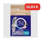 Purina ONE Croquettes pour Chat Adulte au Poisson et aux Céréales 3 kg à 13,03 € dans le catalogue Maxi Zoo