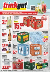 Aktueller Trinkgut Getränkemarkt Prospekt in Düsseldorf und Umgebung, "Aktuelle Angebote" mit 6 Seiten, 22.04.2024 - 27.04.2024