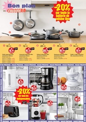 Promos Cafetière dans le catalogue "JE M'ÉQUIPE malin à petit prix !" de Maxi Bazar Cafetière en promo dans le catalogue Maxi Bazar à la page 12