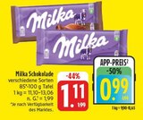Schokolade bei E center im Zellingen Prospekt für 0,99 €