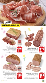 Wurst im aktuellen EDEKA Prospekt (Ulm) Wurst im EDEKA Prospekt "Aktuelle Angebote" mit 56 Seiten (Ulm)