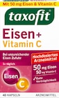 Augen Sehkraft oder Eisen + Vitamin C oder Vitamin C 1300 Angebote von Taxofit bei Rossmann Wilhelmshaven für 4,29 €