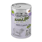LandFleisch B.A.R.F.2GO Exklusiv 100% vom Lamm 400 g Angebote von Landfleisch bei Zookauf Dinslaken für 2,49 €