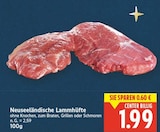 Neuseeländische Lammhüfte im aktuellen E center Prospekt