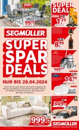 Aktueller Segmüller Möbel & Einrichtung Prospekt für Hirschaid: SuperSparDeals mit 8} Seiten, 06.04.2024 - 28.04.2024
