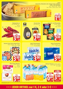 Wasser im EDEKA Prospekt "Top Angebote" mit 30 Seiten (Rostock)