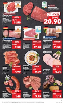 Steak im Kaufland Prospekt "KNÜLLER" mit 48 Seiten (Dresden)