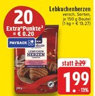Lebkuchenherzen im Angebot bei E center in Bergkamen Lebkuchenherzen Angebote bei E center Bergkamen für 1,99 €