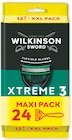 Rasoirs Xtreme 3 Sensitive Comfort x24 - WILKINSON en promo chez Intermarché Hyper Rasoirs Xtreme 3 Sensitive Comfort x24 - WILKINSON dans le catalogue Intermarché Hyper