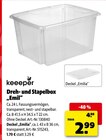Aktuelles Dreh- und Stapelbox „Emil“ Angebot bei Hagebaumarkt in Hamburg ab 1,79 €