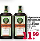 Kräuterlikör im Angebot bei E center in Ludwigshafen Kräuterlikör Angebote von Jägermeister bei E center Ludwigshafen für 11,99 €