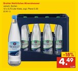 Aktuelles Natürliches Mineralwasser Angebot bei Netto Marken-Discount in Dortmund ab 4,49 €